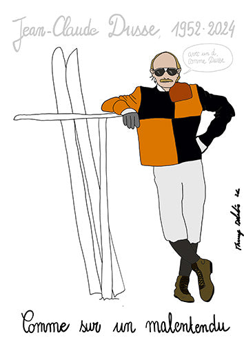 Michel Blanc - Comme sur un malentendu (affiche 60x40 livrée chez vous)