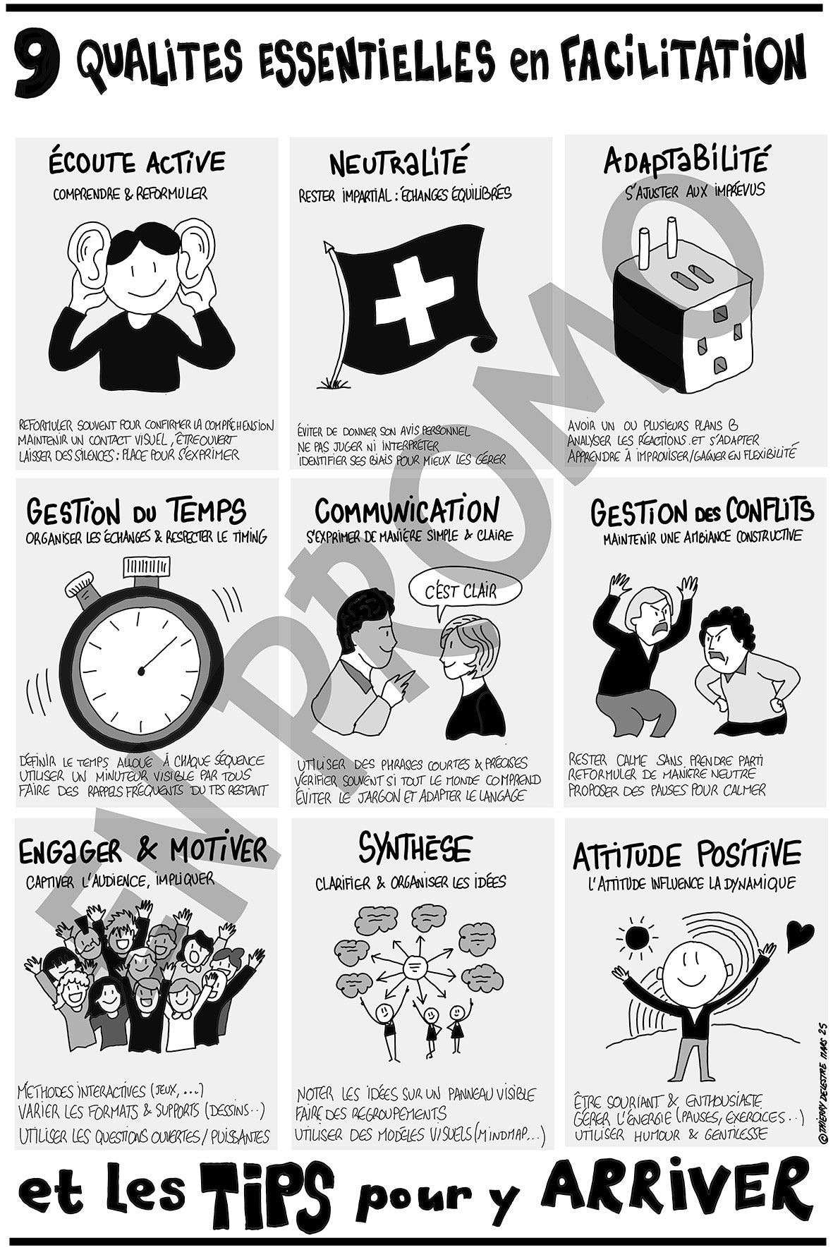 9 qualités d'un Facilitateur (fichier pdf & png)