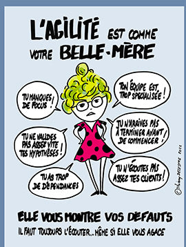 Poster AGILITE ET BELLE MERE